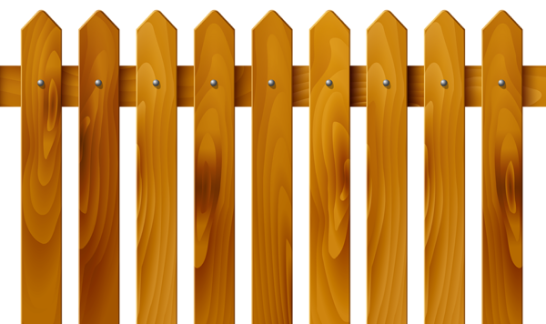 Забор из деревянного штакетника в Ступино